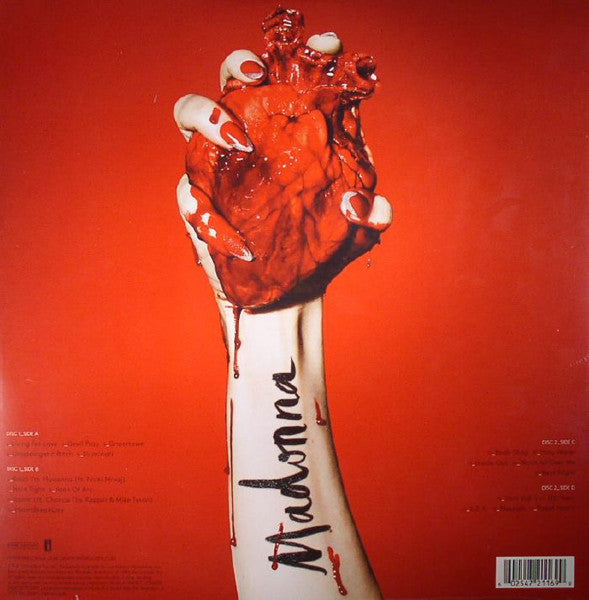 Madonna : Rebel Heart (2xLP, Album)