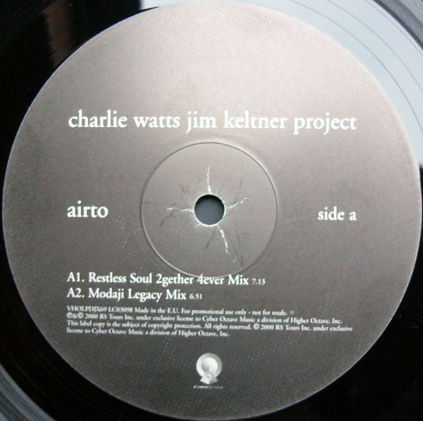 Charlie Watts Jim Keltner Project* : Airto (2x12", Promo)