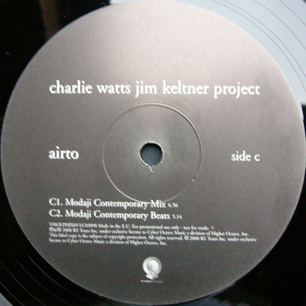 Charlie Watts Jim Keltner Project* : Airto (2x12", Promo)