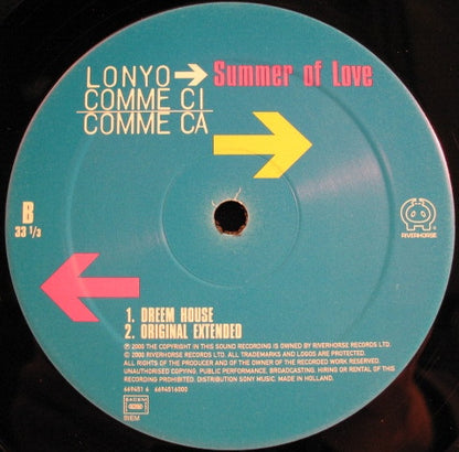 Lonyo, Comme Ci Comme Ca : Summer Of Love (12")