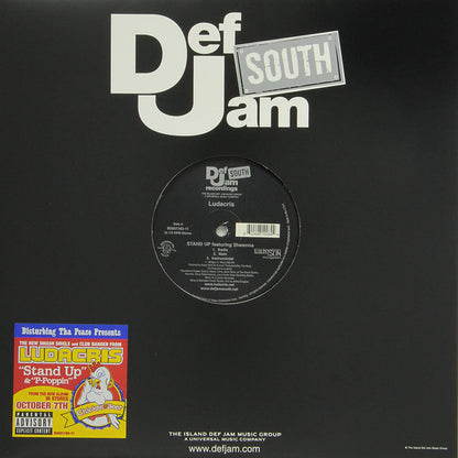 Ludacris : Stand Up / P-Poppin' (12")