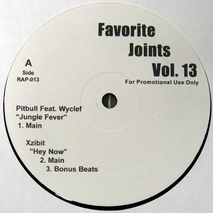 Various : Favorite Joints Vol. 13 (12", Promo)