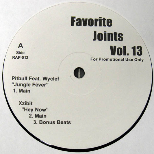 Various : Favorite Joints Vol. 13 (12", Promo)