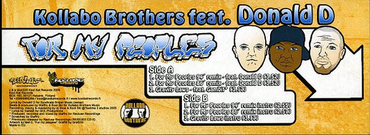 Kollabo Brothers : For My Peoples / Gravity Laws (12")