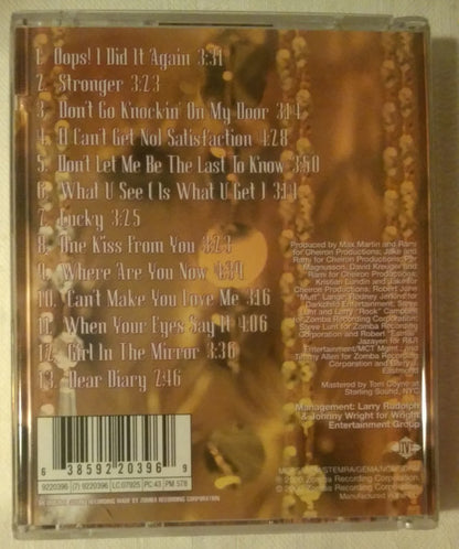 Britney Spears : Oops!...I Did It Again (MD, Album)