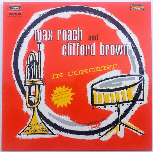 Clifford Brown And Max Roach : In Concert (LP, Album, RE)