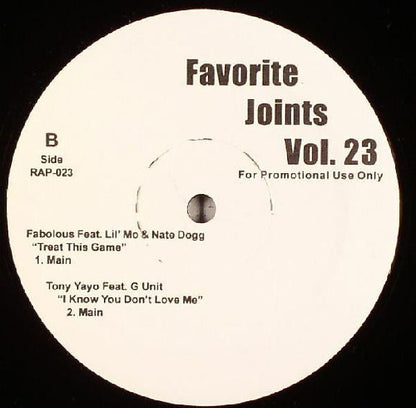 Various : Favorite Joints Vol. 23 (12", Promo)