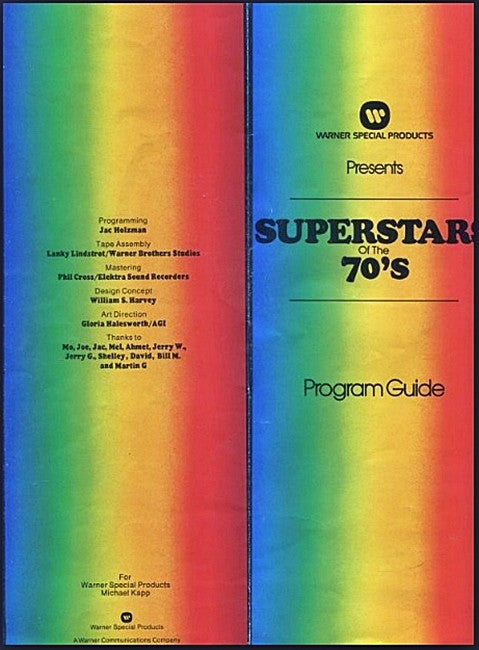 Various : Superstars Of The 70's (4xLP, Comp + Box)