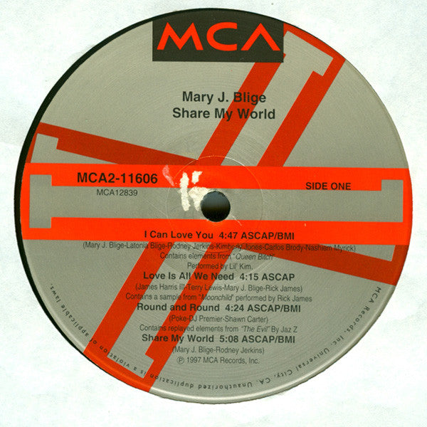 Mary J. Blige : Share My World (2xLP, Album)
