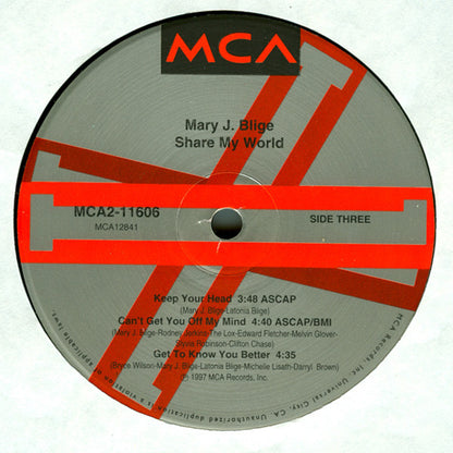 Mary J. Blige : Share My World (2xLP, Album)