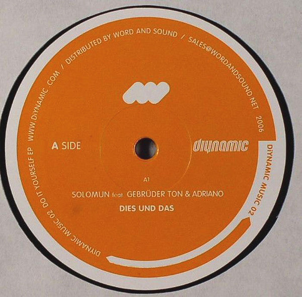 Solomun / Gebrüder Ton / Adriano Trolio : Do It Yourself EP (12", EP)