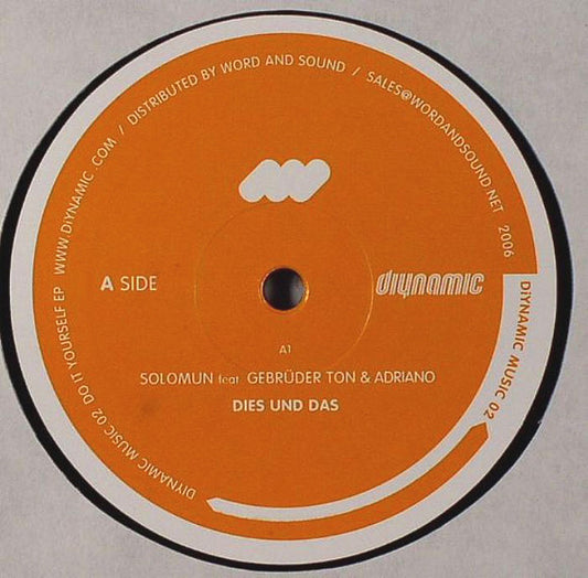 Solomun / Gebrüder Ton / Adriano Trolio : Do It Yourself EP (12", EP)