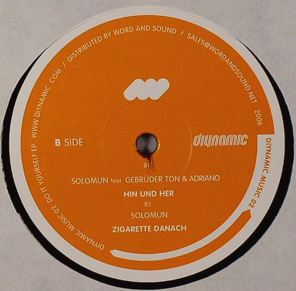 Solomun / Gebrüder Ton / Adriano Trolio : Do It Yourself EP (12", EP)