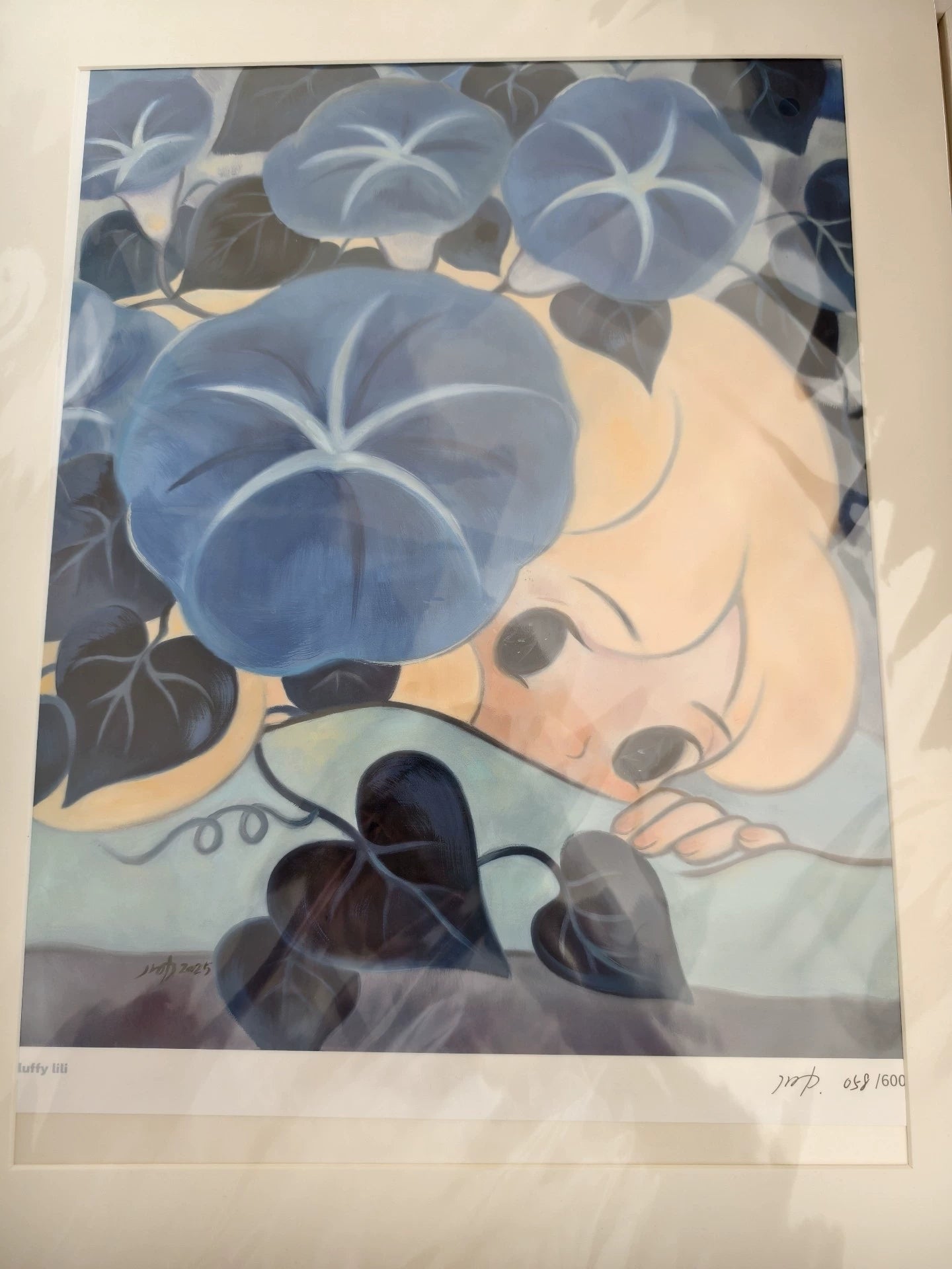 Fluffy Lili — Quietly Growing, Signed Limited Print 58/600