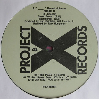 A "___" Named Johanna* : Freak It (12")