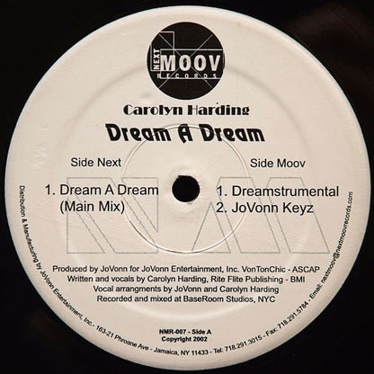 Carolyn Harding : Dream A Dream (12")