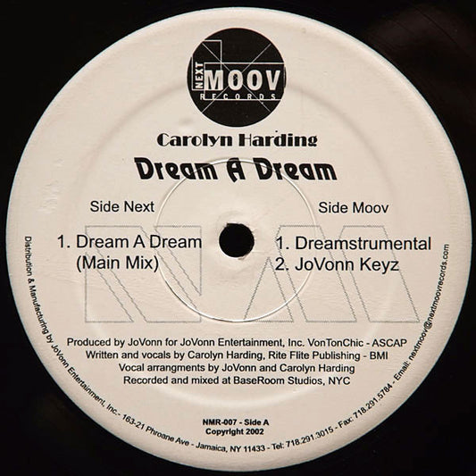 Carolyn Harding : Dream A Dream (12")