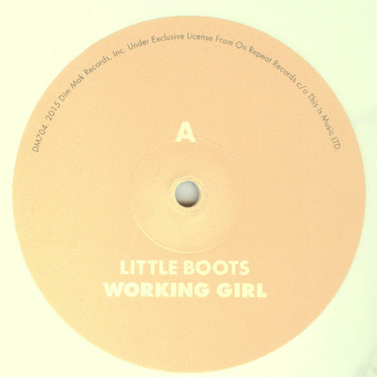 Little Boots : Working Girl (LP, Album, Ltd, Whi)