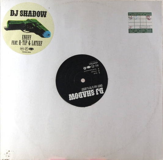 DJ Shadow : Enuff (12", Single, Promo)