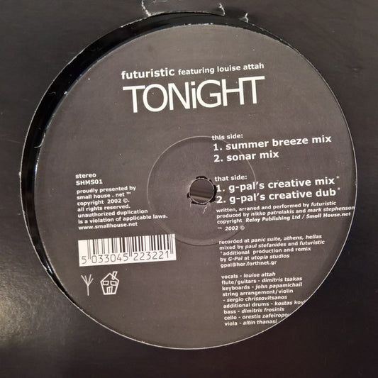 Futuristic : Tonight (12")