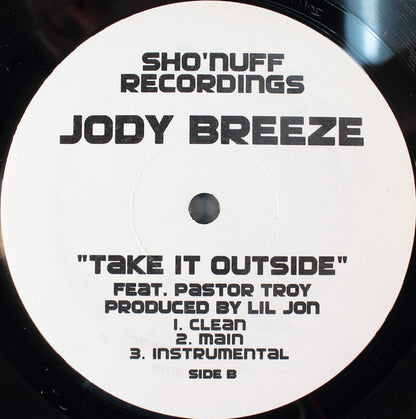 Jody Breeze : Chevrolet's / Take It Outside (12")