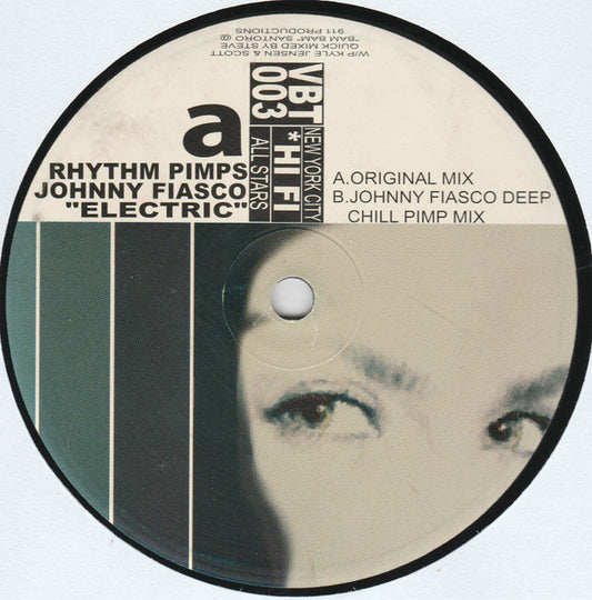 Rhythm Pimps, Johnny Fiasco : Electric (12", Single)