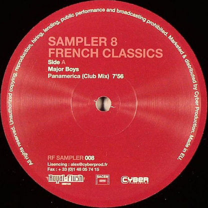 Various : Sampler 8 - French Classics (12", Smplr)
