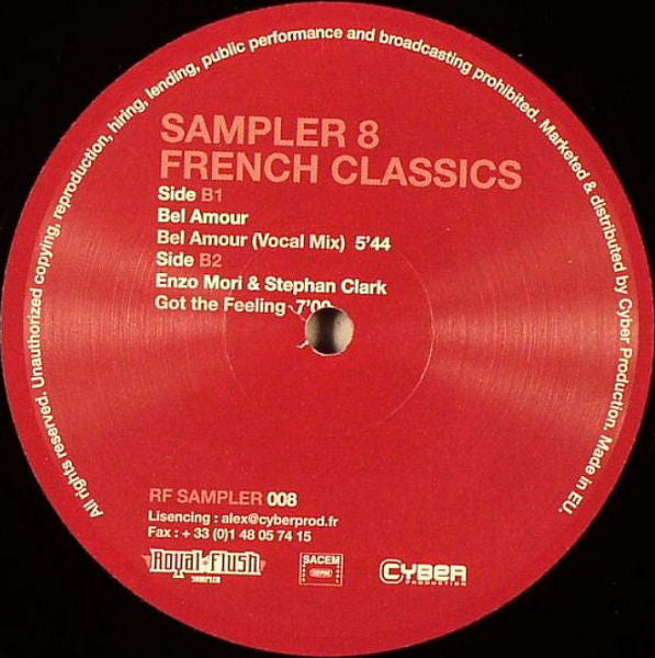 Various : Sampler 8 - French Classics (12", Smplr)