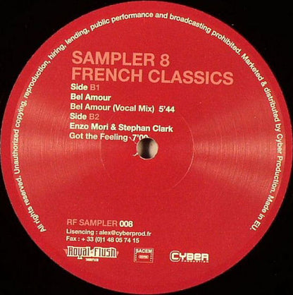 Various : Sampler 8 - French Classics (12", Smplr)