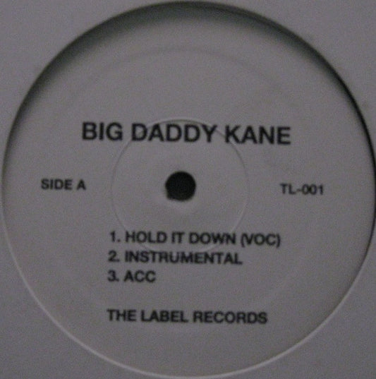 Big Daddy Kane : Hold It Down / Unda Presha (12", Single, Promo)