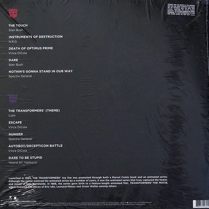 Various : Transformers: The Movie (Original Motion Picture Soundtrack) (RSD, Ltd, 30t + LP, S/Sided, Etch, Red + LP, S/Sid)