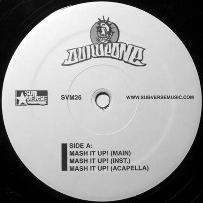 Bukue One : Mash It Up! / Pressed Wax (12")