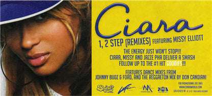 Ciara (2) : 1,2 Step (Remixes) (12", Promo)
