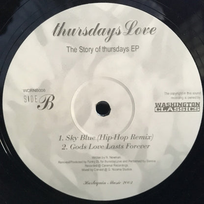 Thursdays Love : The Story Of Thursdays EP (12", EP)