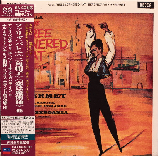 Falla*, Ansermet*, L'Orchestre De La Suisse Romande, Teresa Berganza, Marina De Gabarain : The Three Cornered Hat (SACD, Album, Ltd, RE, RM, SHM)
