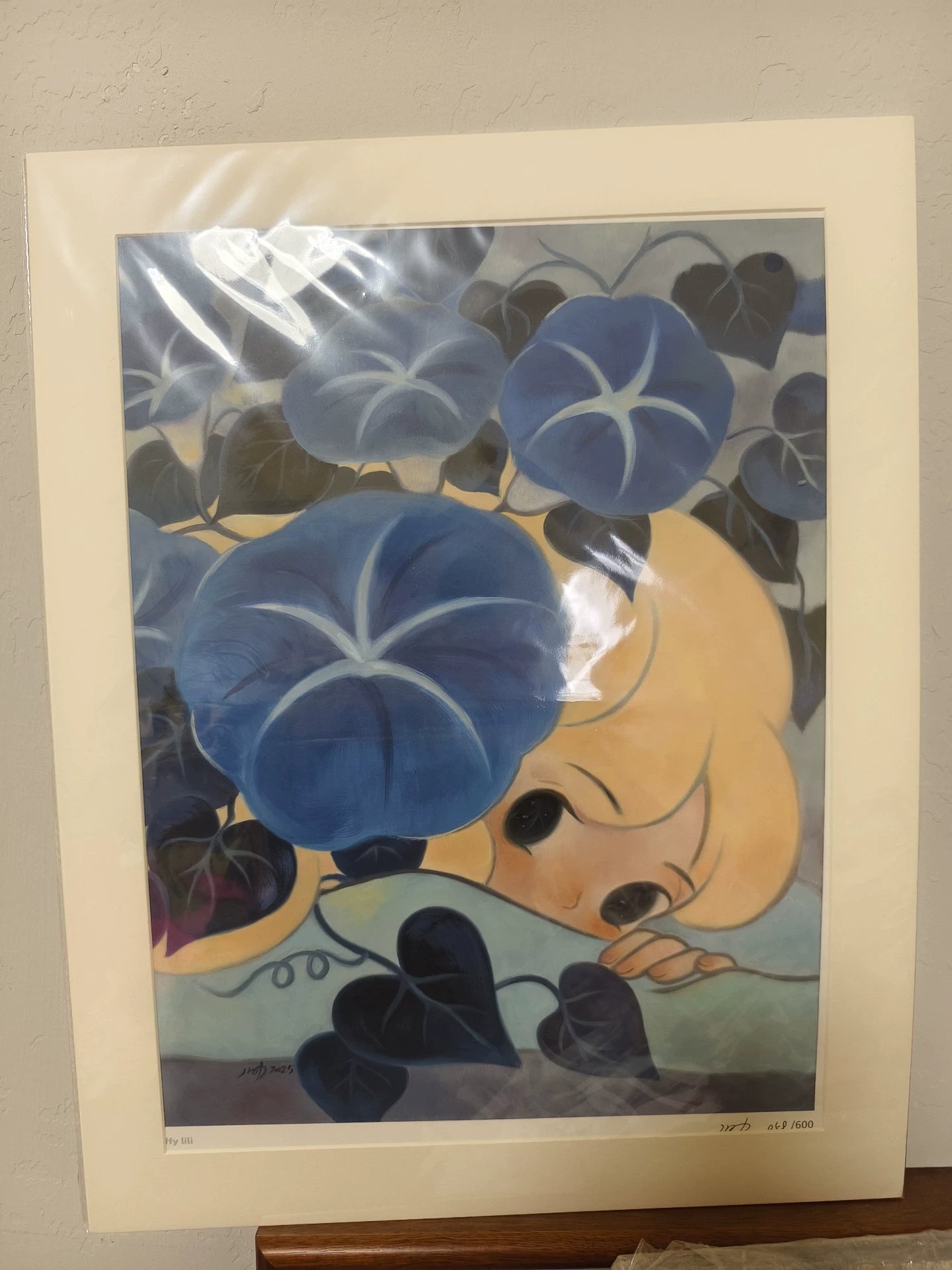 Fluffy Lili — Quietly Growing, Signed Limited Print 58/600