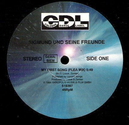 Sigmund Und Seine Freunde : My First Song (12")