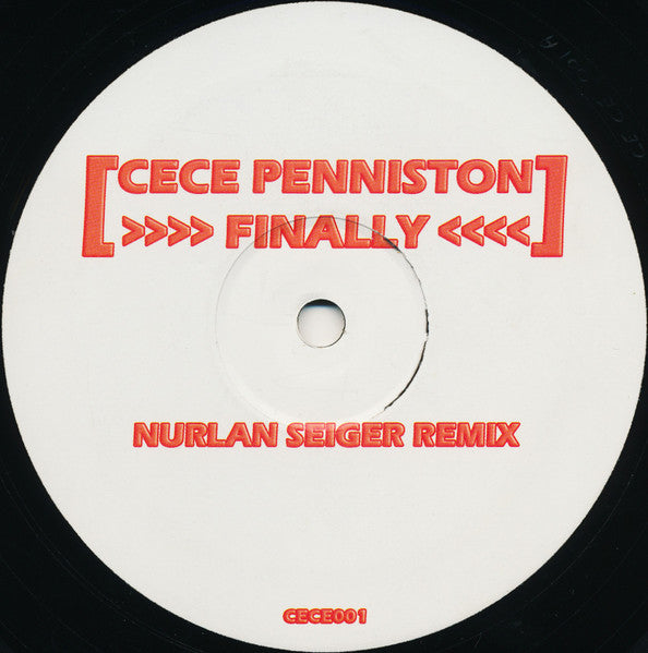 CeCe Penniston* : Finally (Nurlan Seiger Remix) (12", S/Sided, Unofficial)