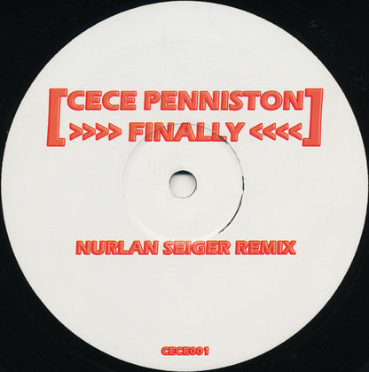 CeCe Penniston* : Finally (Nurlan Seiger Remix) (12", S/Sided, Unofficial)