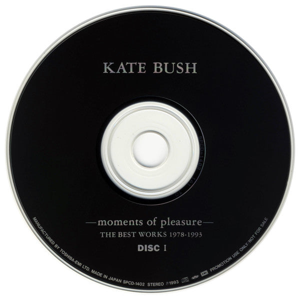 Kate Bush : Moments Of Pleasure: The Best Works 1978-1993 (2xCD, Comp, Promo)