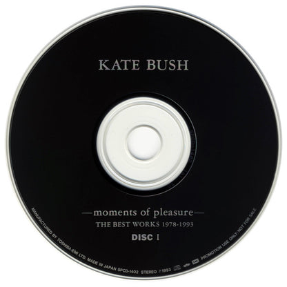 Kate Bush : Moments Of Pleasure: The Best Works 1978-1993 (2xCD, Comp, Promo)