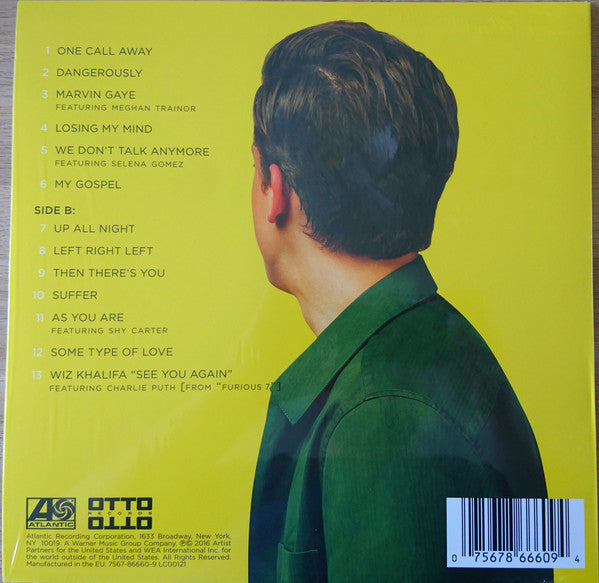 Charlie Puth : Nine Track Mind (LP, Album)