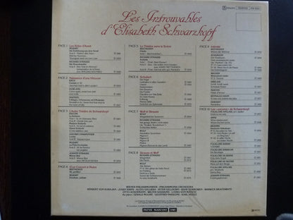 Elisabeth Schwarzkopf : Les Introuvables  (5xLP, Comp, Mono + Box)