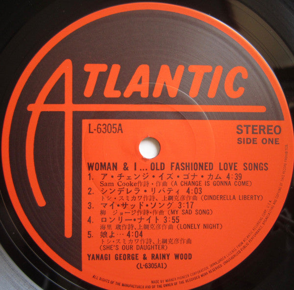 George Yanagi & Rainy Wood = 柳ジョージ&レイニーウッド* : Woman & I… (Old Fashioned Love Songs) = ウーマン・アンド・アイ…オールド・フェシッョンド・ラヴ・ソングス (2xLP, Album, Gat)