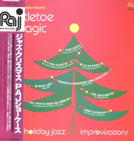 Various : Mistletoe Magic - Holiday Jazz Improvisations (LP, Album)