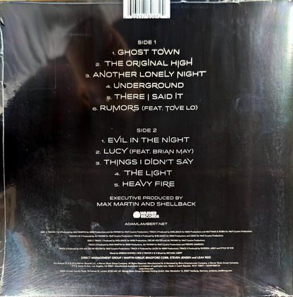 Adam Lambert – The Original High (European Clear Vinyl LP)