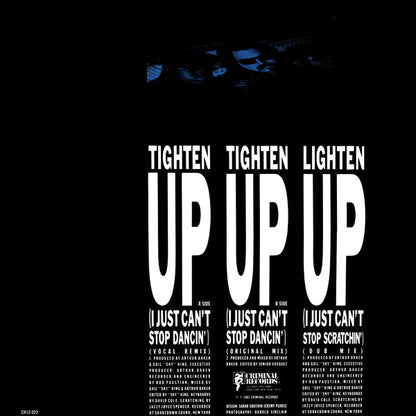 Wally Jump Jr & The Criminal Element : Tighten Up (I Just Can't Stop Dancin') (12")