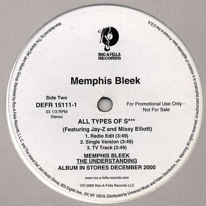 Memphis Bleek : Is That Your Chick (12", Single, Promo)
