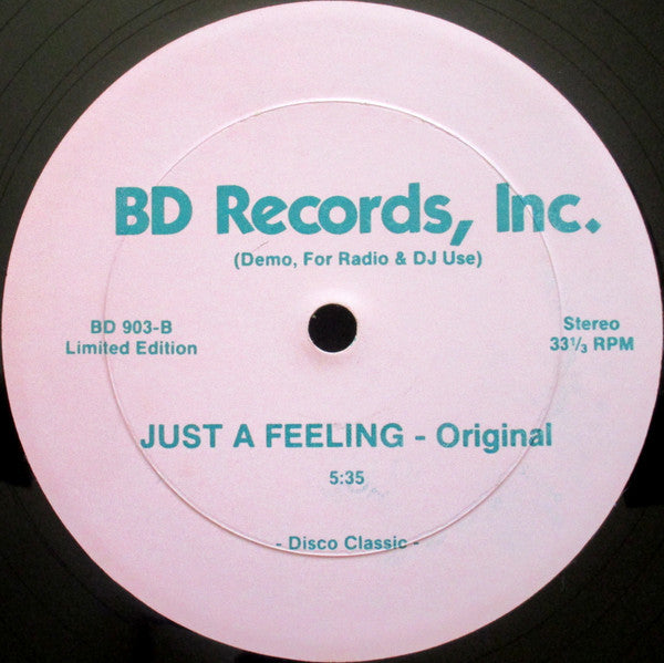 Two Tons O' Fun : Just A Feeling (12", Ltd, Unofficial)