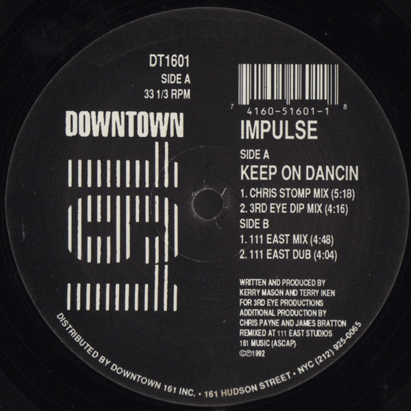 Impulse (2) : Keep On Dancin (12")